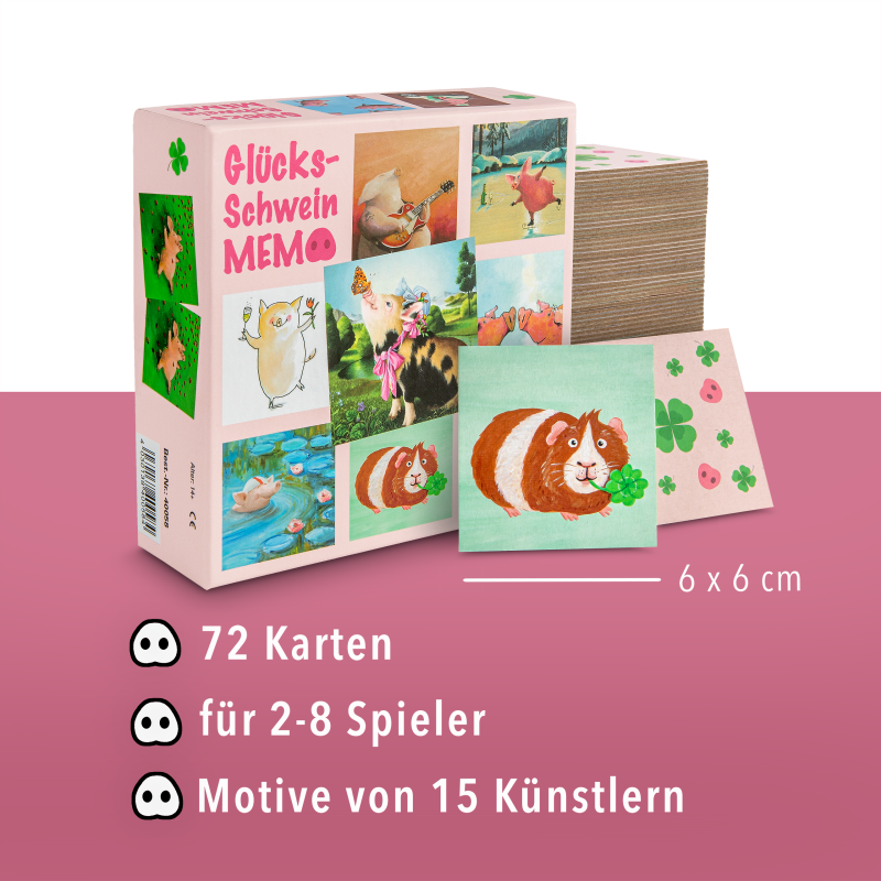 Glücks 🍀 Schwein 🐽 Gedächntnis Spiel von Inkognito
