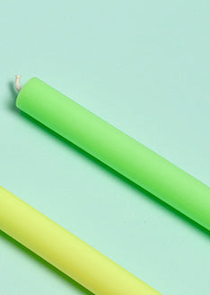 Neon Mini Candle Color - Knaller Farben 🟡🟢🟧🩷 von Notthegirlwhomissesmuch