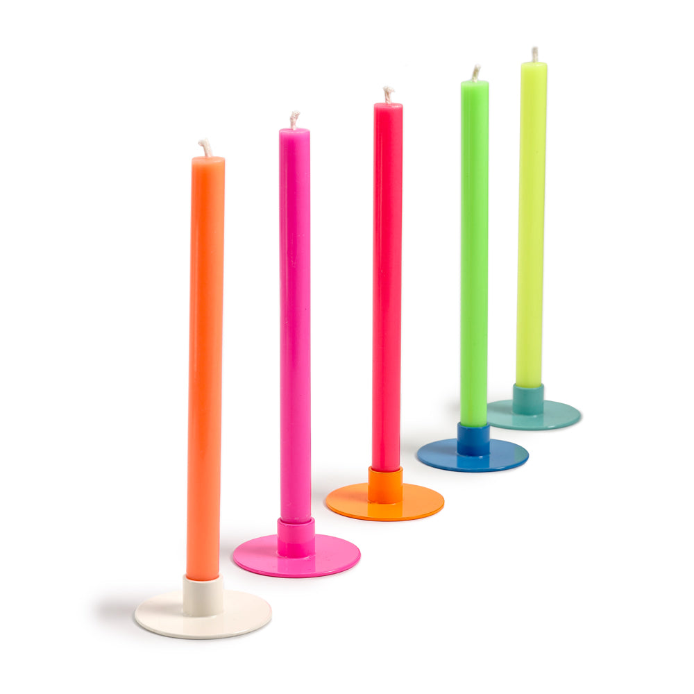 Neon Mini Candle Color - Knaller Farben 🟡🟢🟧🩷 von Notthegirlwhomissesmuch