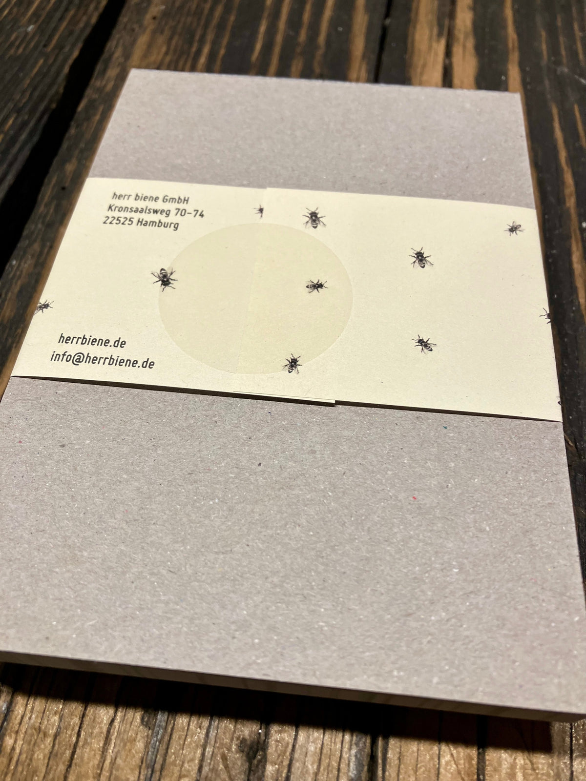Notizblock Hummel - von herr biene aus Hamburg
