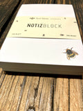 Notizblock Hummel - von herr biene aus Hamburg