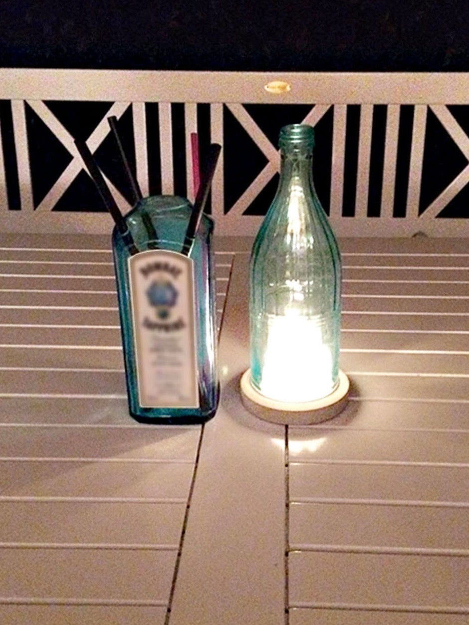 Party Gag für den Gin Liebhaber - witzige Geschenkidee - upcycling aus der leergetrunkenen Bombay Flasche - MaBe®