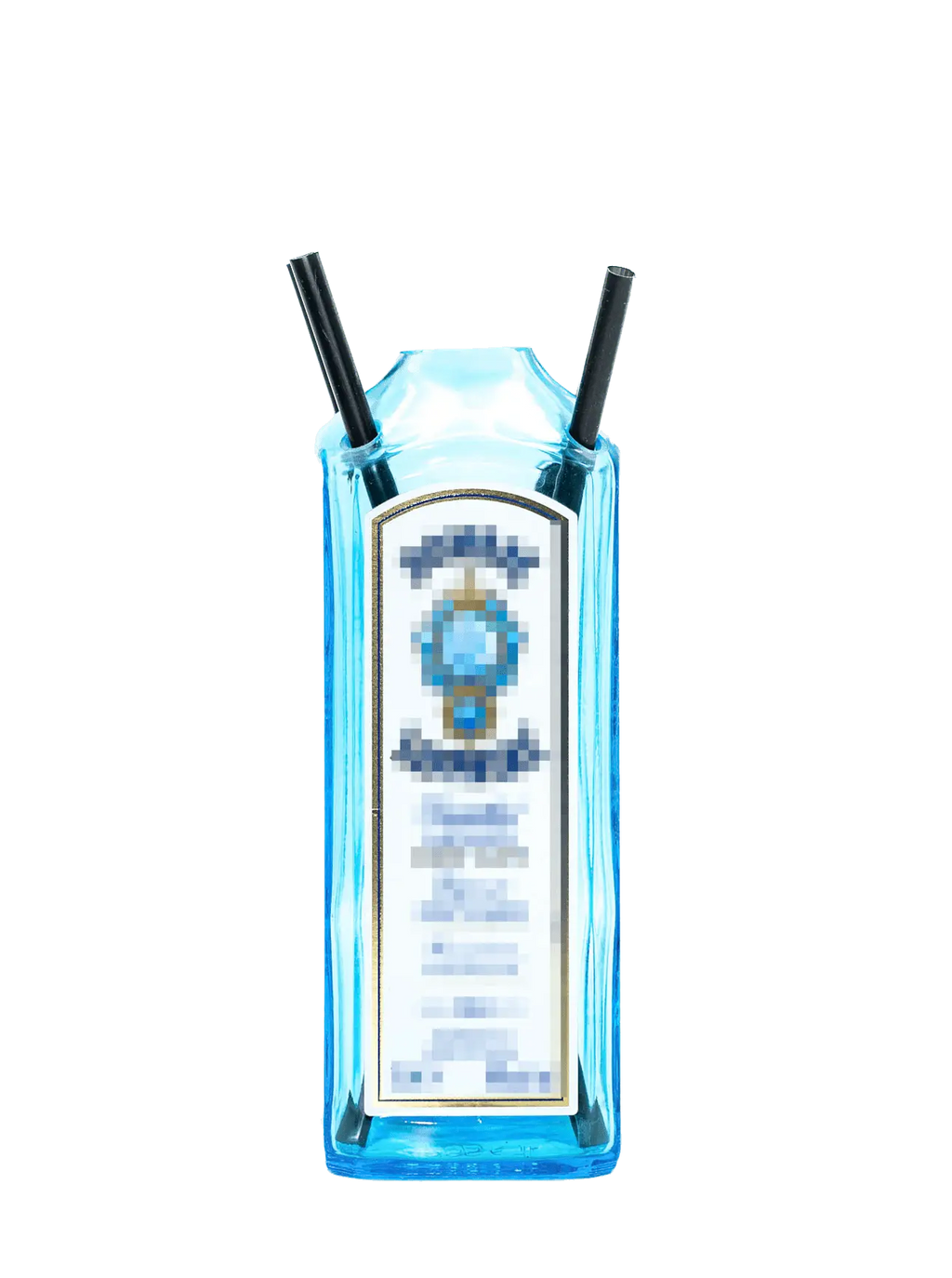 Party Gag für den Gin Liebhaber - witzige Geschenkidee - upcycling aus der leergetrunkenen Bombay Flasche - MaBe®
