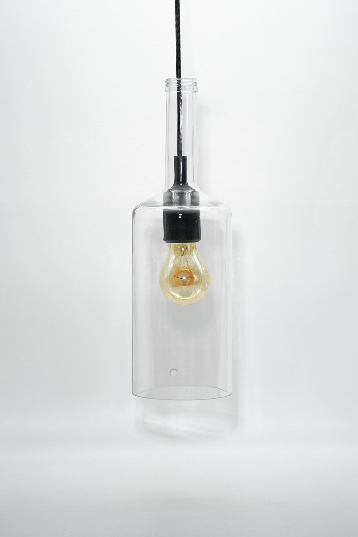 Big Bottle Pendelleuchte aus der 3 l Spirituosenflasche (35cm hoch) - MaBe®