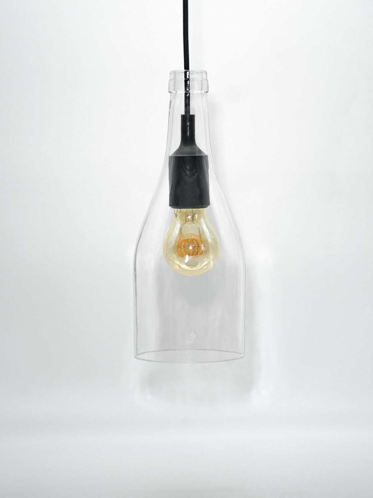 Big Bottle Pendelleuchte 3 l Weinbrand (30cm hoch) - MaBe®