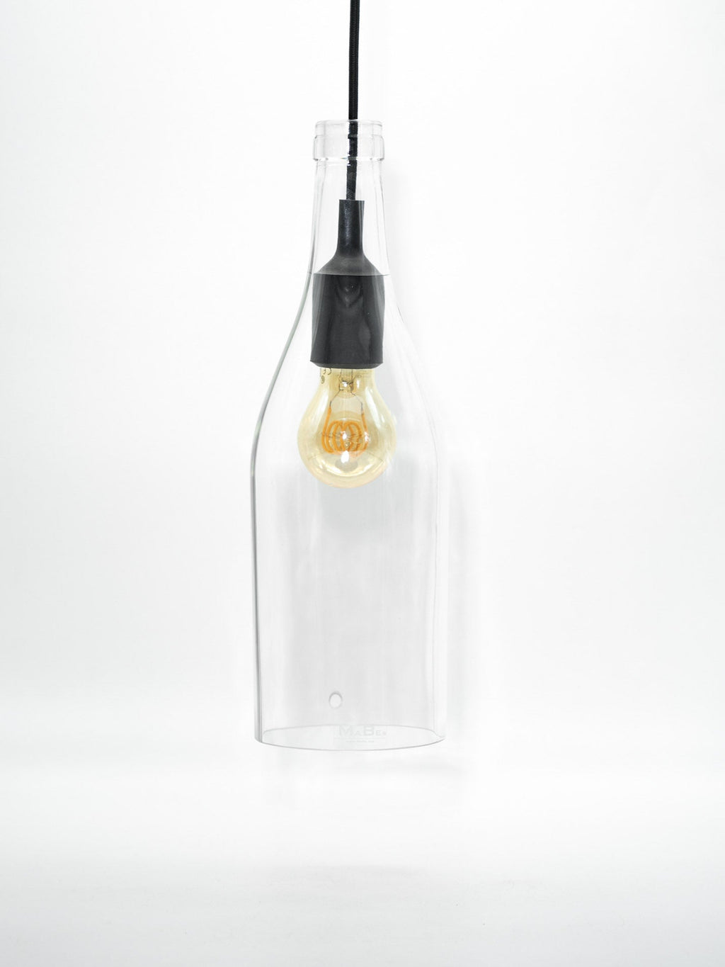 Big Bottle Pendelleuchte aus der 3 l Weinbrand Flasche UPCYCLING - MaBe®