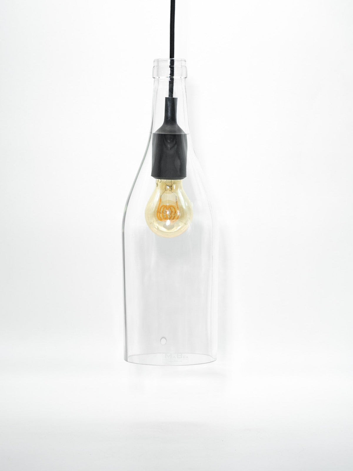 Big Bottle Pendelleuchte aus der 3 l Weinbrand Flasche UPCYCLING - MaBe®