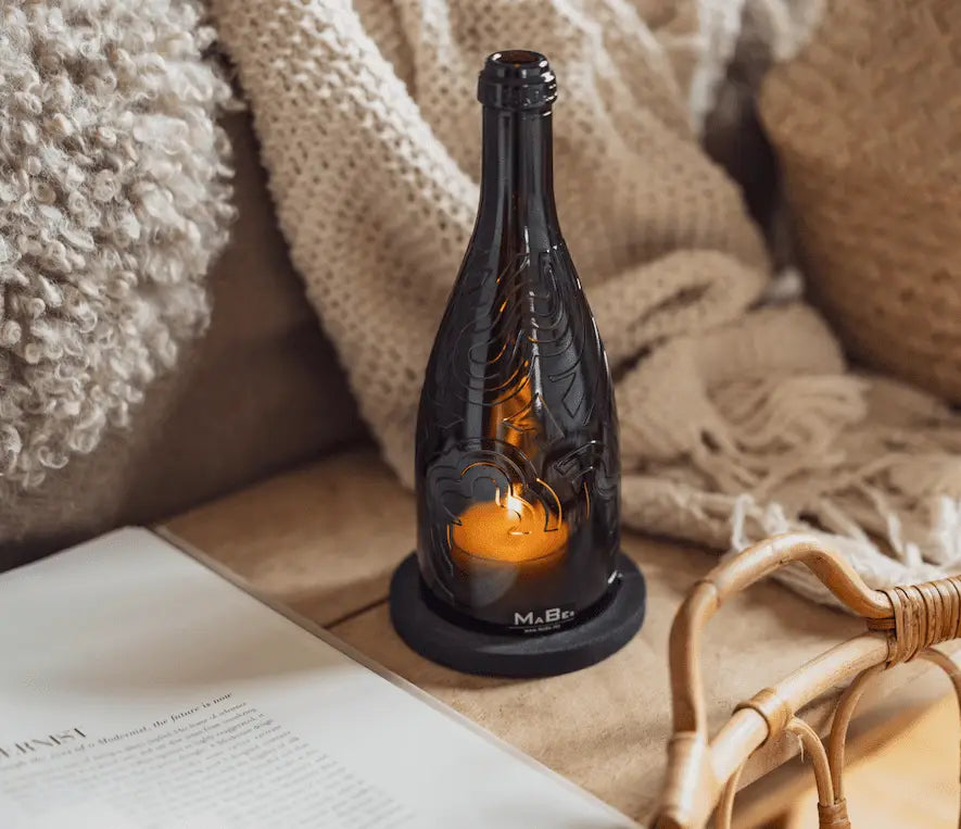 Prosecco Superiore 🇮🇹 Windlicht mit unglaublich schöner Struktur
