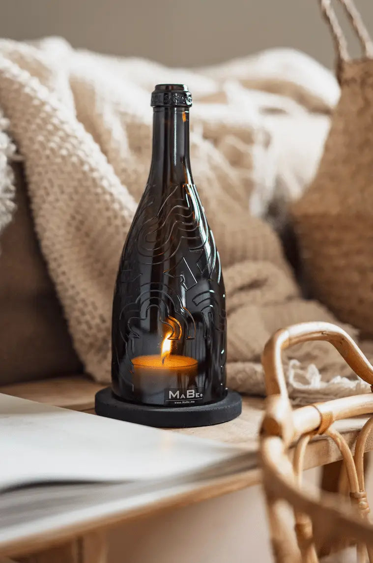 Prosecco Superiore 🇮🇹 Windlicht mit unglaublich schöner Struktur