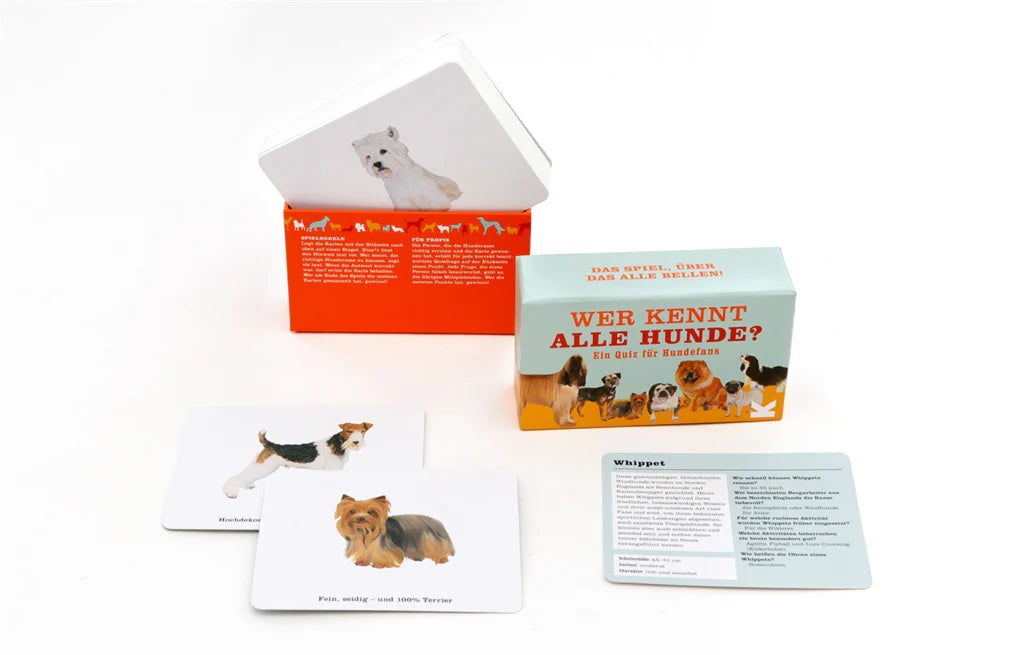 Quiz ⁉️ Wer kennt alle Hunde 🐶 vom Laurence King Verlag
