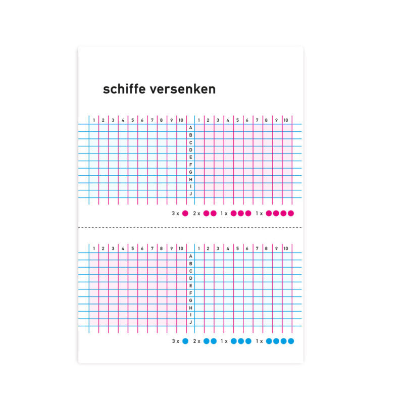 Schiffe versenken 🚢 - Postkarte von notthegirl aus Hamburg