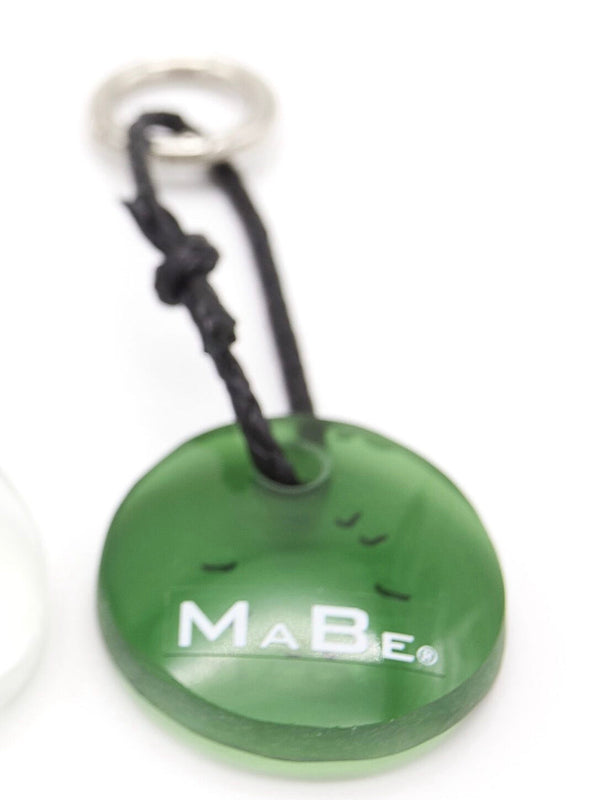 Schlüssel Anhänger aus dem Bocksbeutelboden grün | chrom - MaBe®