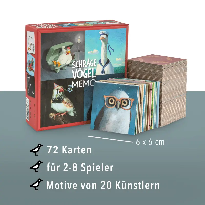 Schräge Vögel - Memorie von Inkognito - MaBe®