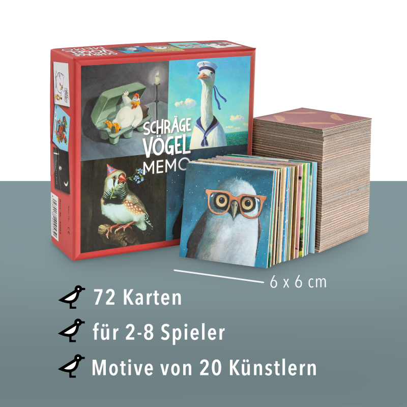 Schräge Vögel - Memorie von Inkognito - MaBe®