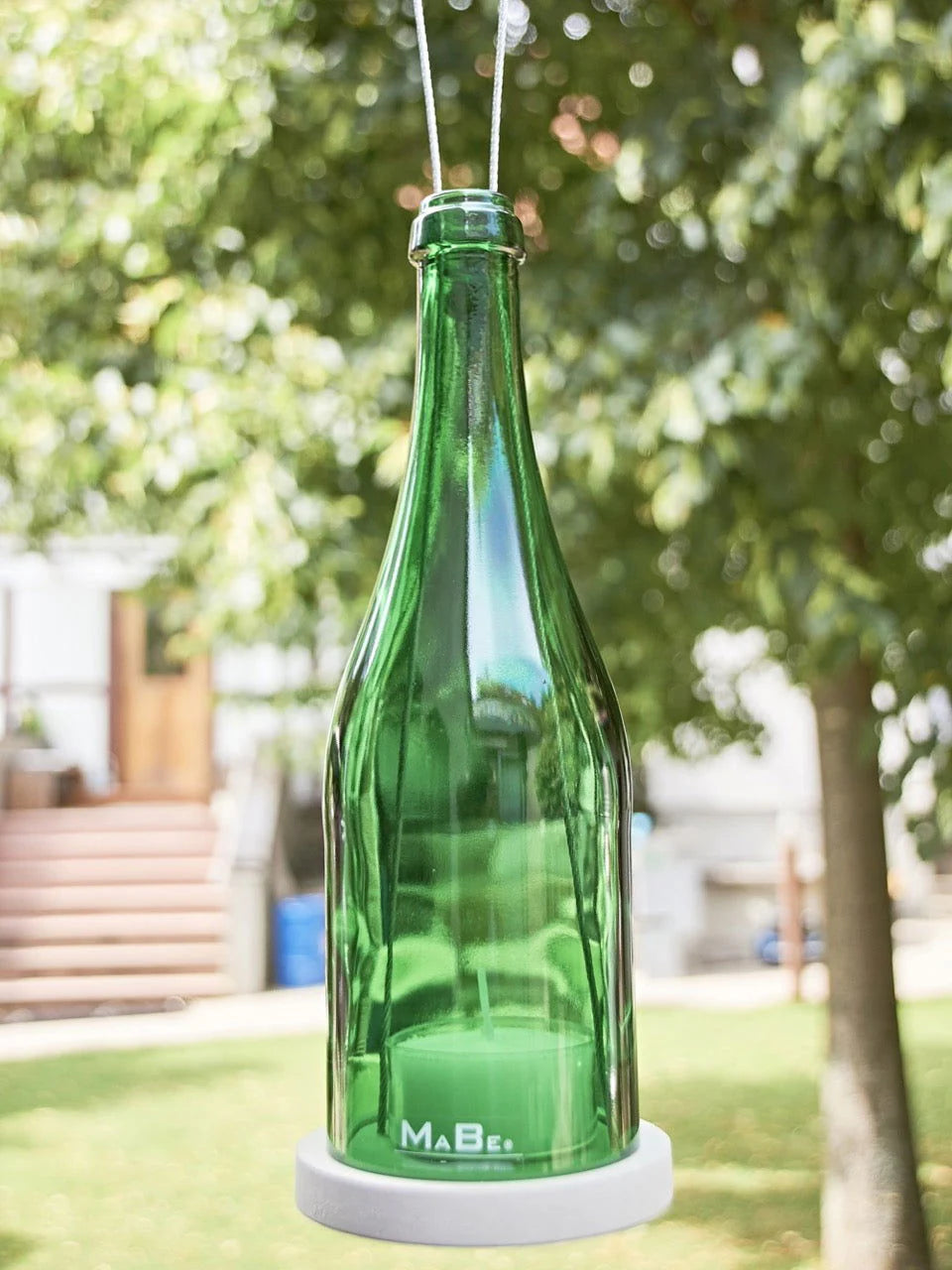 Sekt Hänge Windlicht  KLASSIK - witzige & nachhaltige Geschenkidee