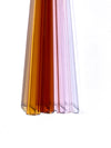 Glashalm - 50er Pack 🌈 bunt oder transparent - 15 o. 21 cm - made in Germany - B2B