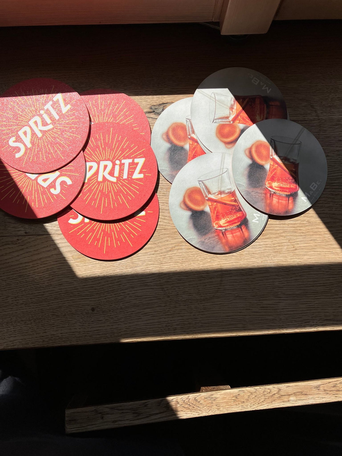 Spritz 🧡 Untersetzer für euren Spritz 🍊- egal ob Aperol, Sarti ✨oder sonstwas