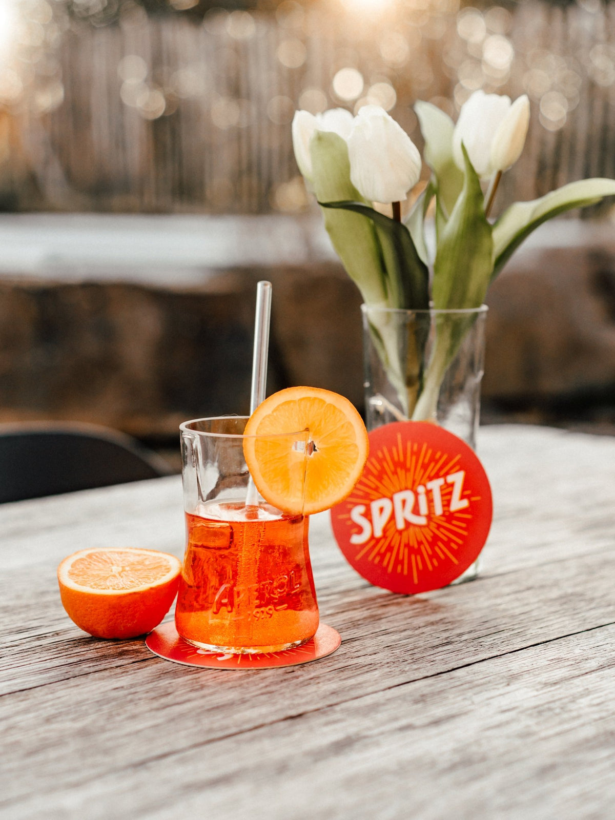 Spritz 🧡 Untersetzer für euren Spritz 🍊- egal ob Aperol, Sarti ✨oder sonstwas