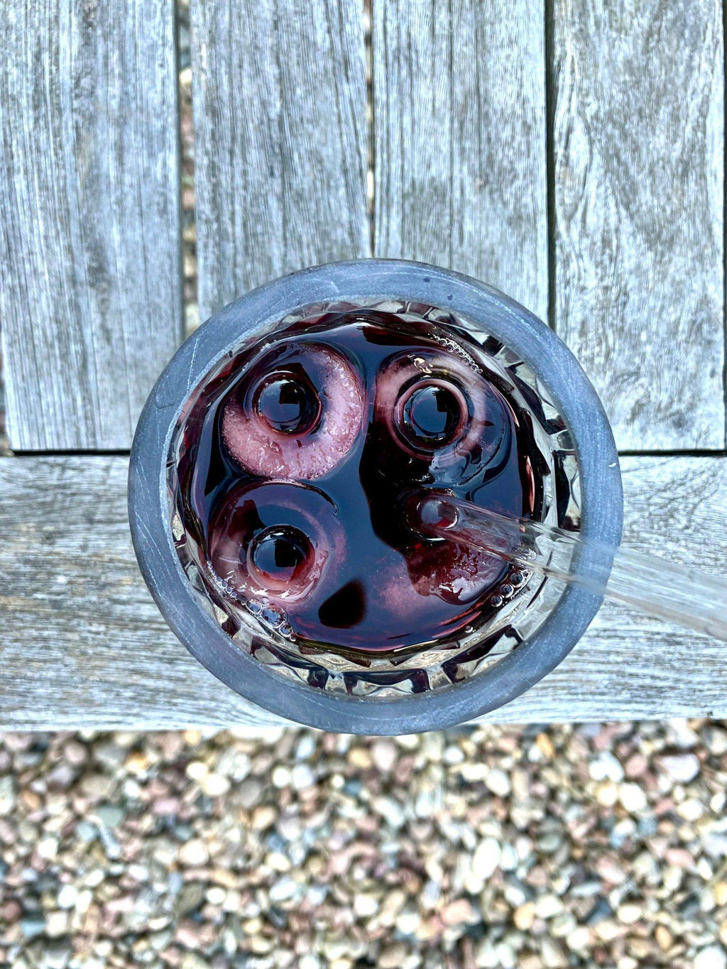 Statement TrinkGlas - aus der Threesixty Vodka Flasche - MaBe®