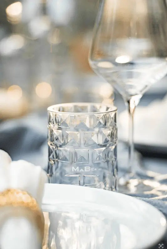 Statement TrinkGlas - aus der Threesixty Vodka Flasche - MaBe®