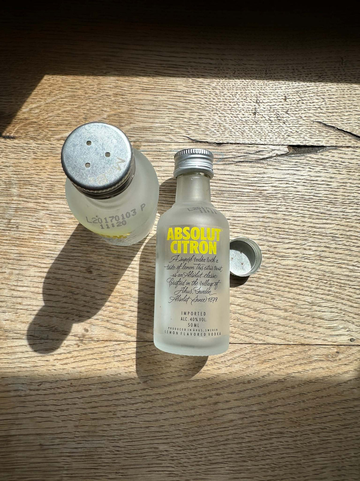 THE Brand ✨ Salzstreuer aus Spirituosen Minis ✨ witzig ✨ Talk About für jeden Tisch