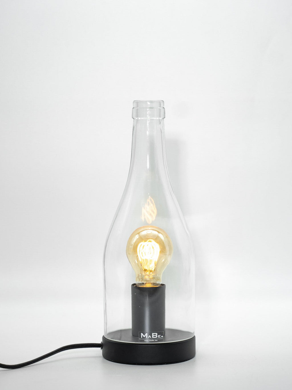 Big Bottle TischLampe (35cm) 3 l Weinbrand - MaBe®