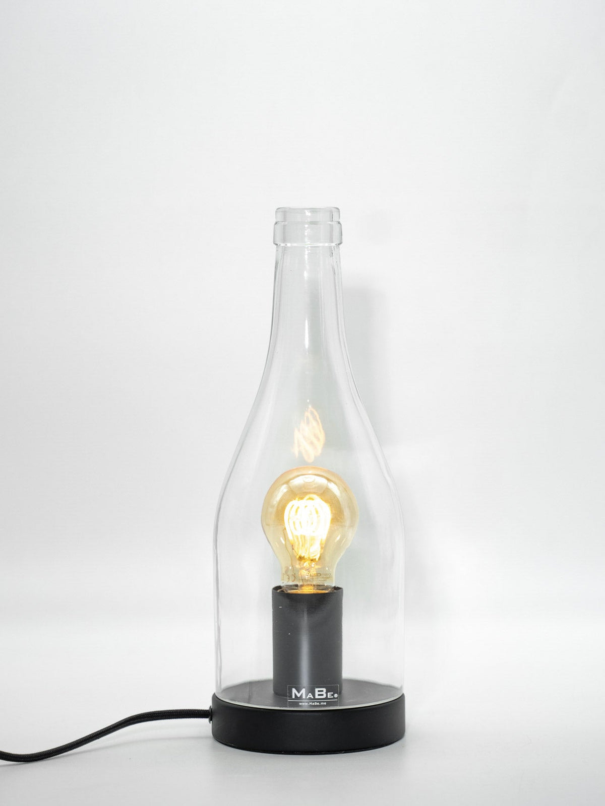 Big Bottle TischLampe (35cm) 3 l Weinbrand - MaBe®