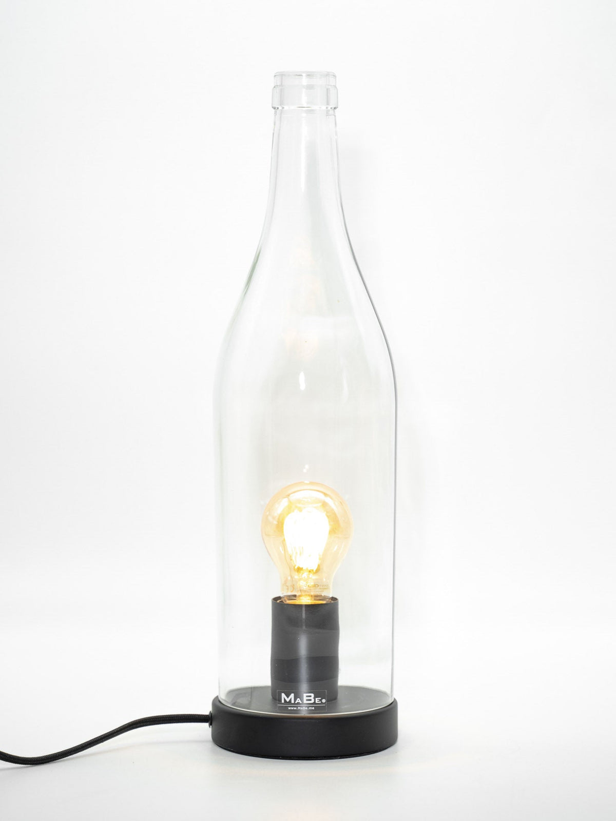 Big Bottle TischLampe (40cm) 3 l Weinbrand - MaBe®