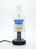 TischLampe aus der Absolut Flasche - witziges Upcycling - MaBe®