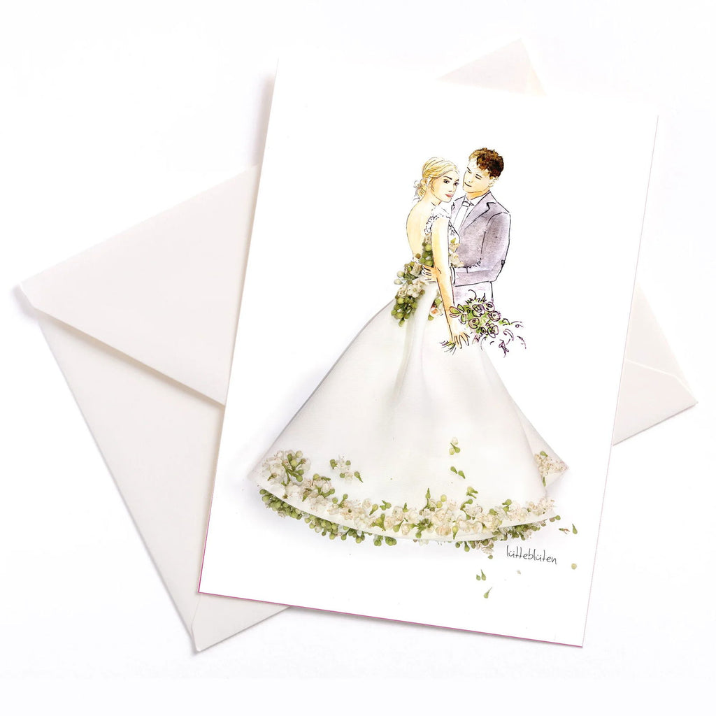 Traumpaar - Traumhochzeit - zauberhafte Karten von Lütteblüten - Gabriele Ampt - MaBe®