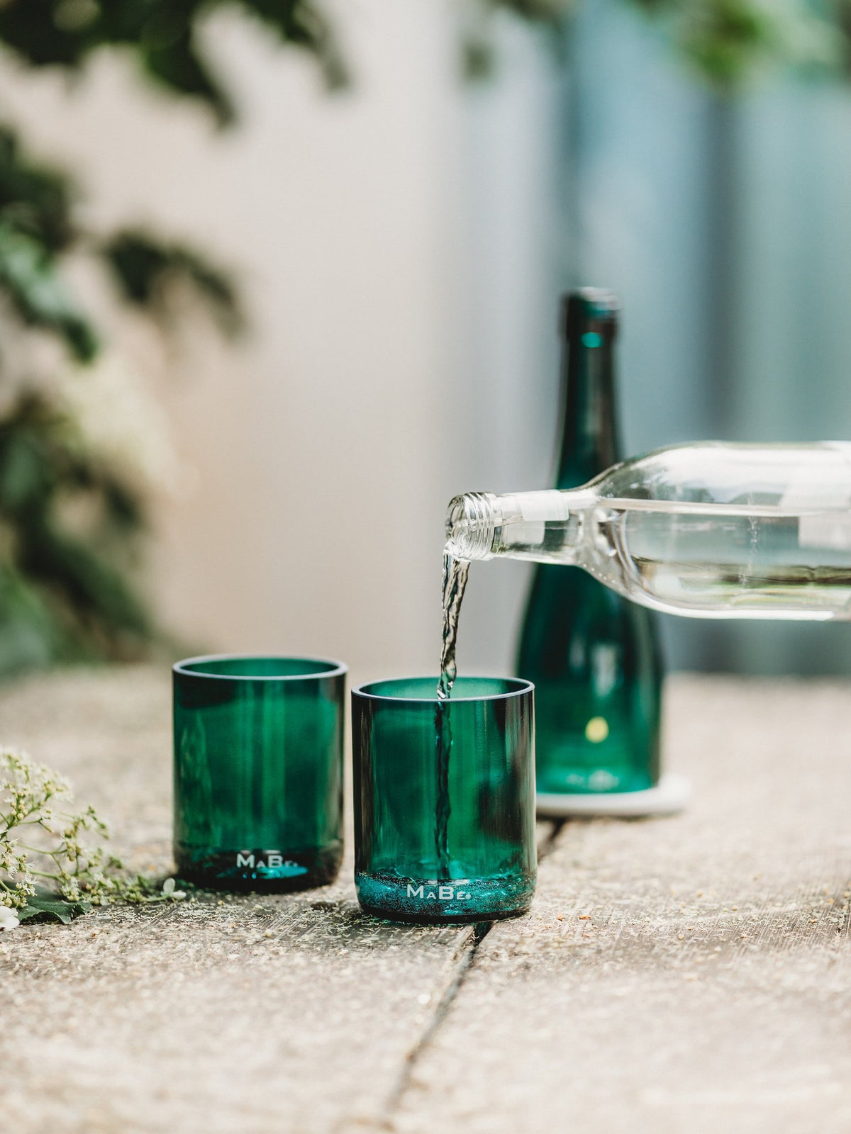 TrinkGlas 🩵💚 exklusive, limitierte Farbwelt von himmelblau bis petrol