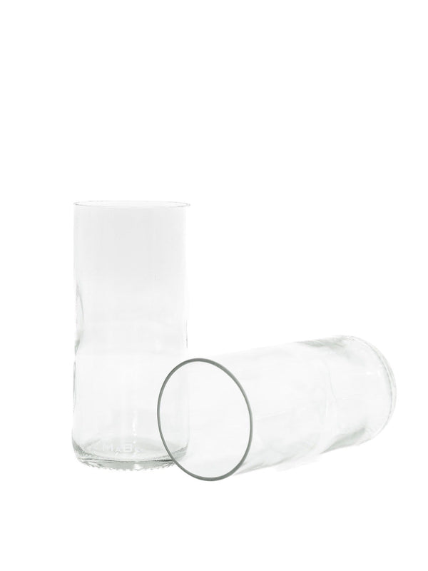 Trink Glas 400ml transparent - witzig - cool - sustainable - MaBe®