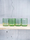 Trink Glas hellgrün - wunderschön - toll & wertig - MaBe®