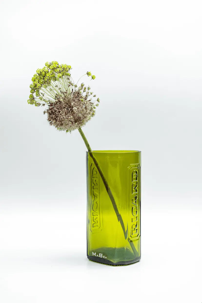 Vase aus der französischen Pastis Flasche - für alle Frankophilen