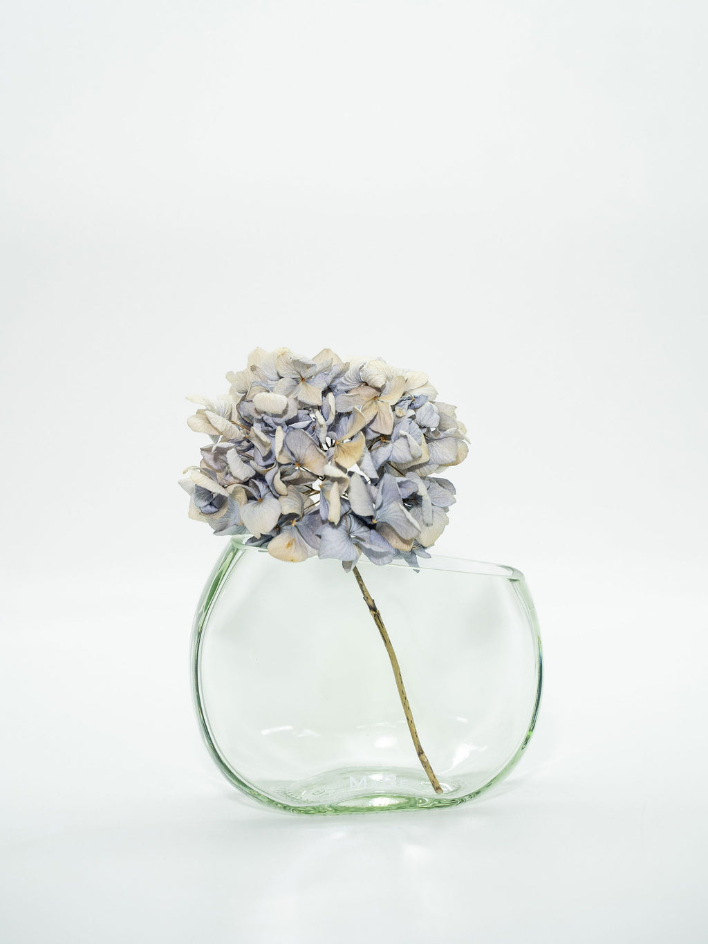 Vase - Design - schräg geschnitten in transparent - MaBe®