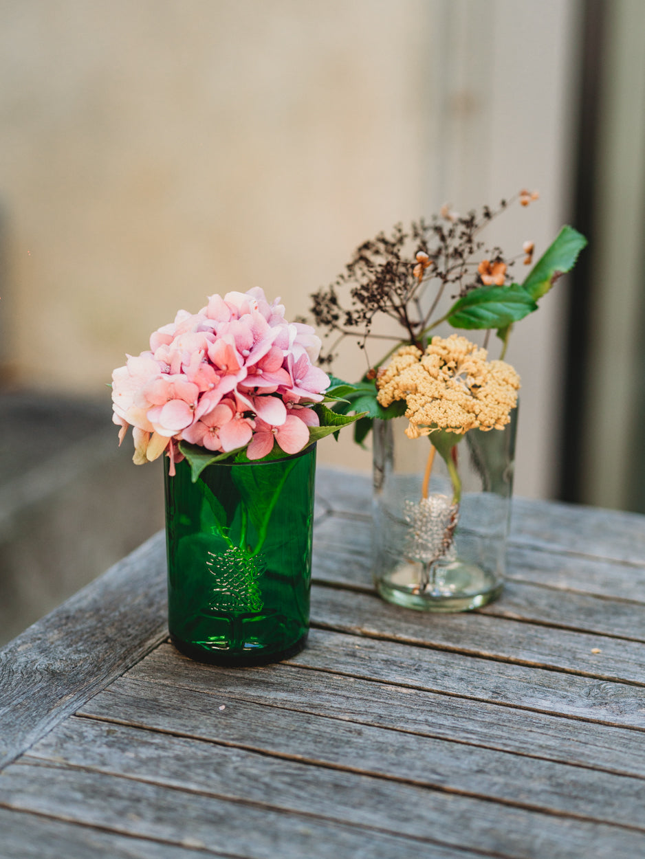 Vase 💚  nicht nur für Gin Liebhaber - eco friendly - green