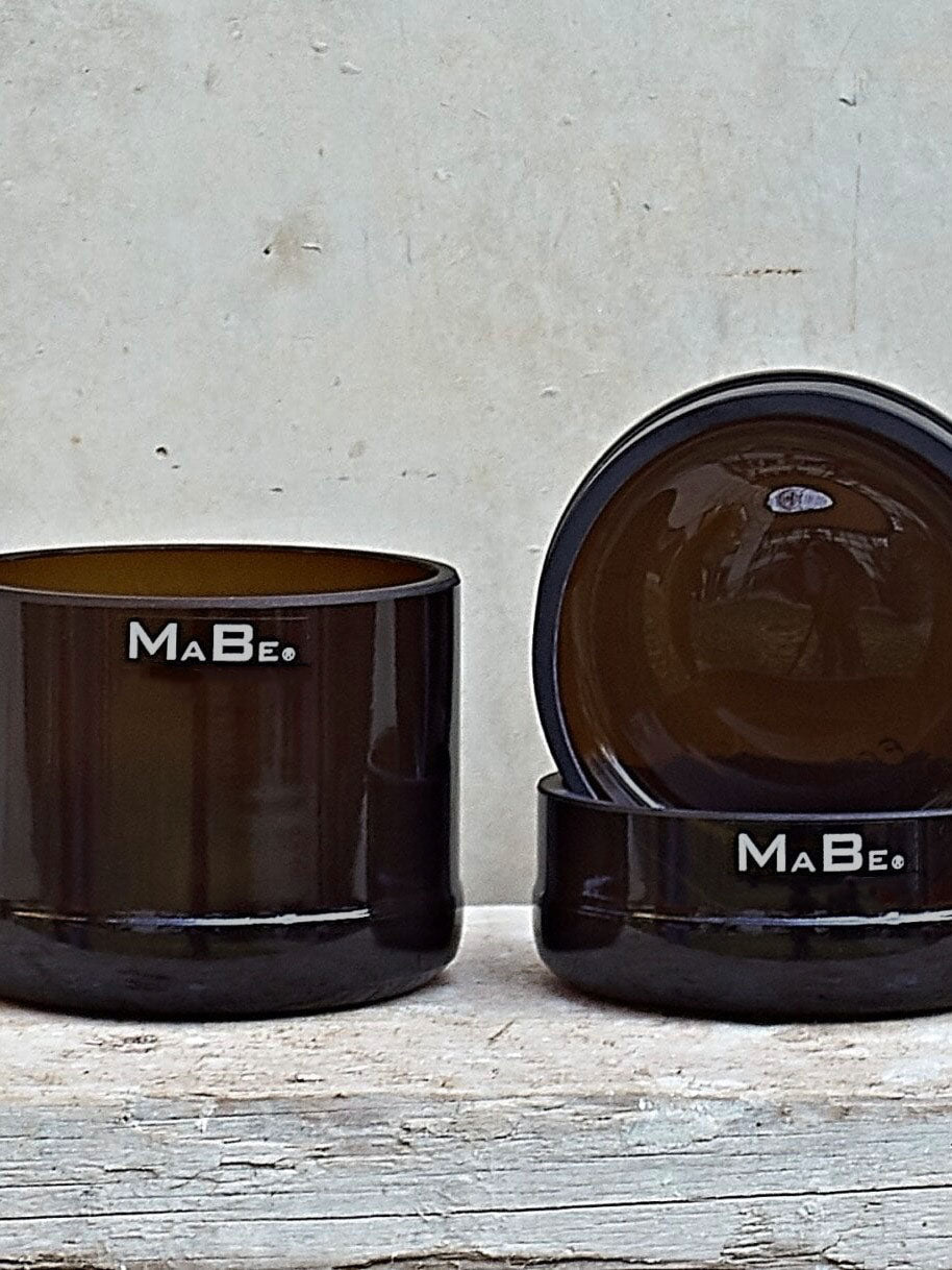 Vase & Schale aus der 2 l Bier Flasche - MaBe®