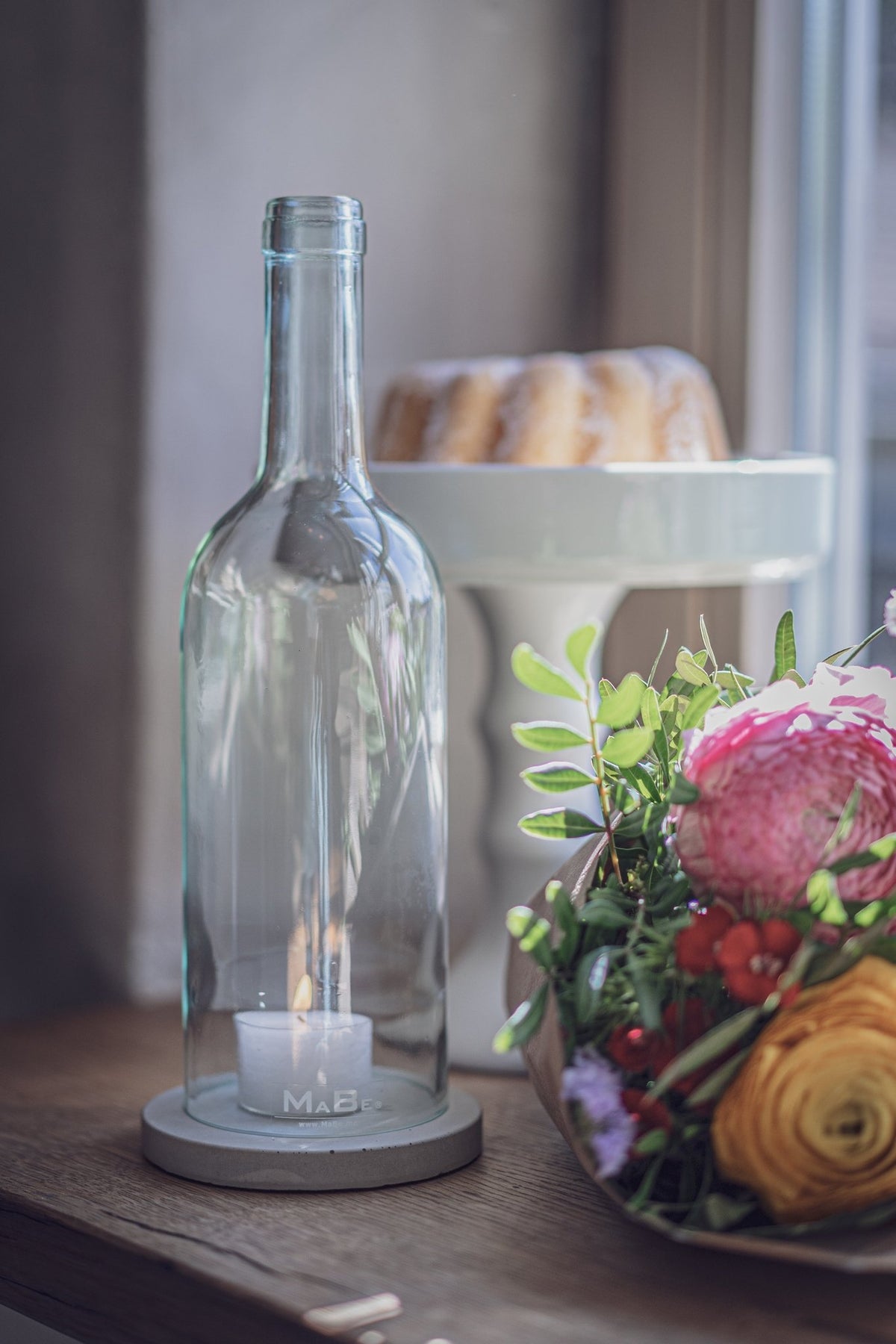 Wein Windlicht Klassik - clean & pur - stilsicher