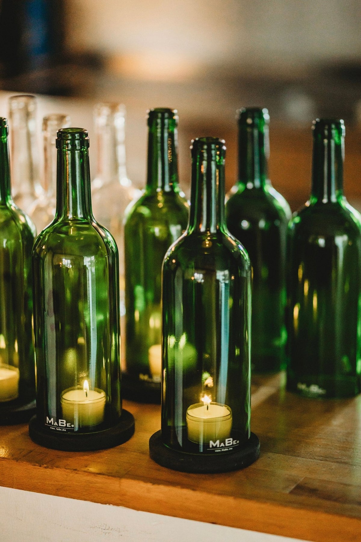 Wein Windlicht Klassik - clean & pur - stilsicher