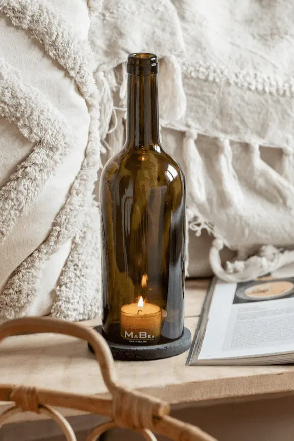 Wein Windlicht Klassik - clean & pur - stilsicher