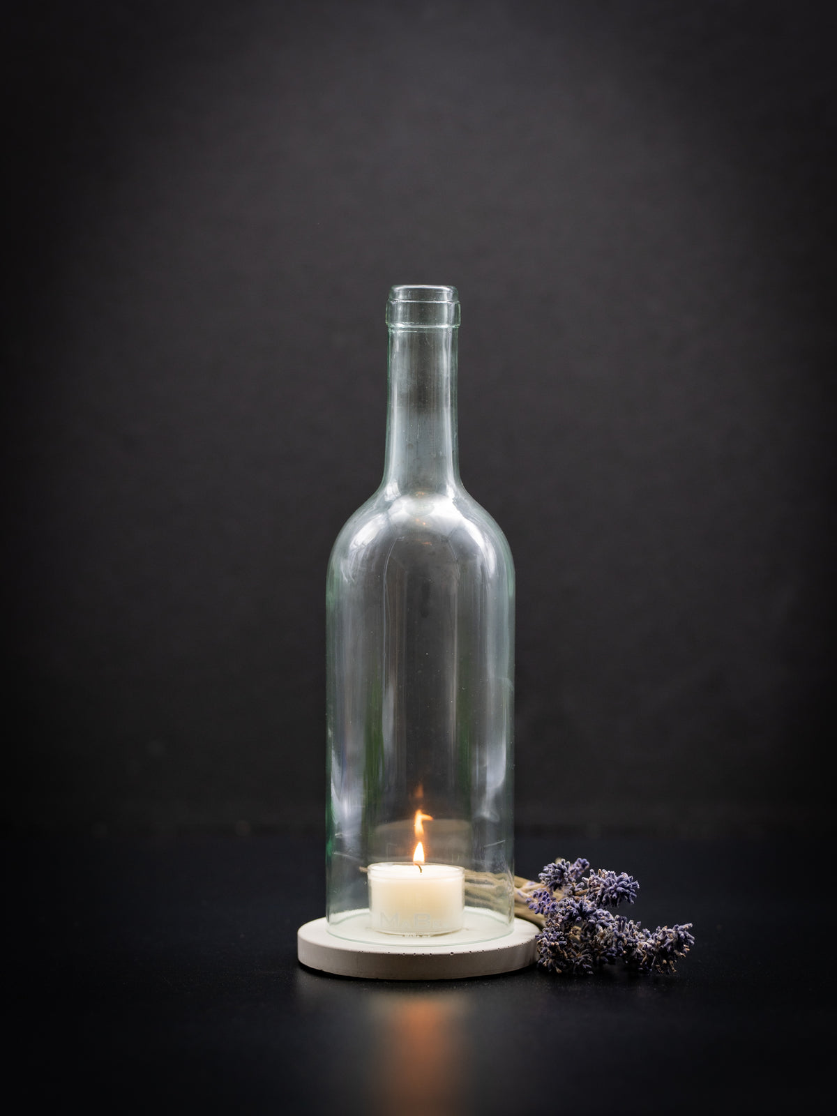 Wein Windlicht Klassik - clean & pur - stilsicher