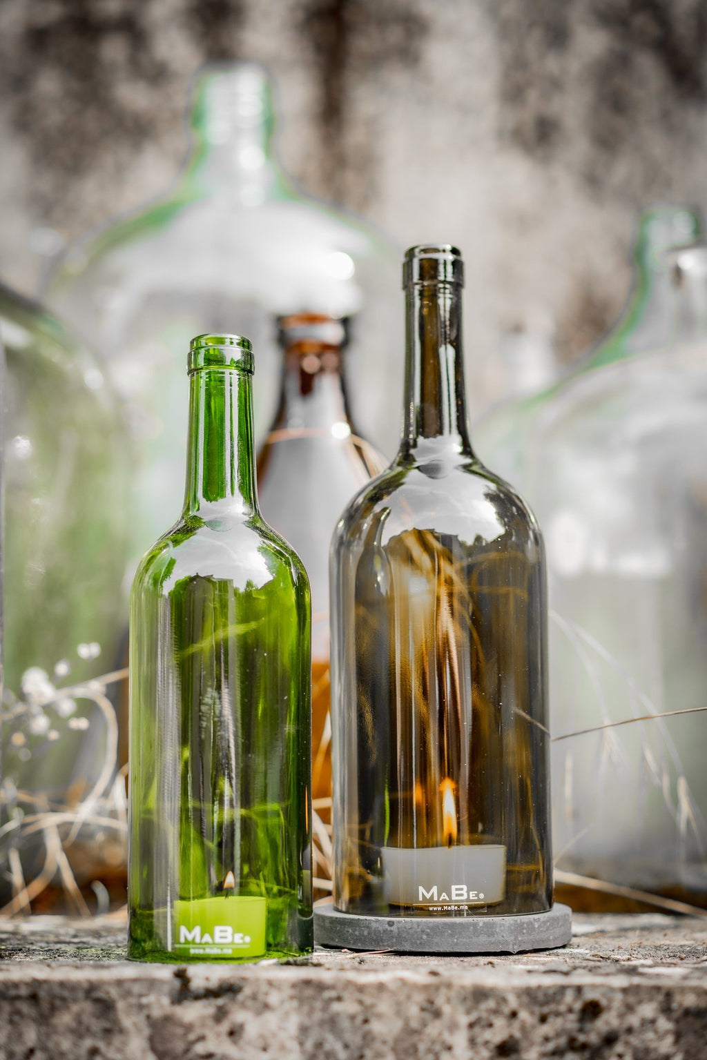 Wein Windlicht Klassik - clean & pur - stilsicher