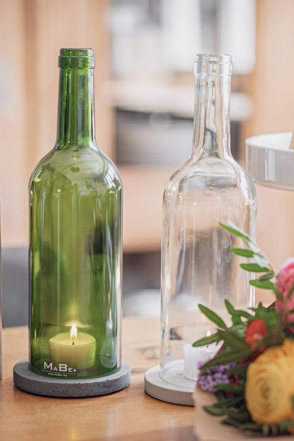 Wein Windlicht Klassik - clean & pur - stilsicher