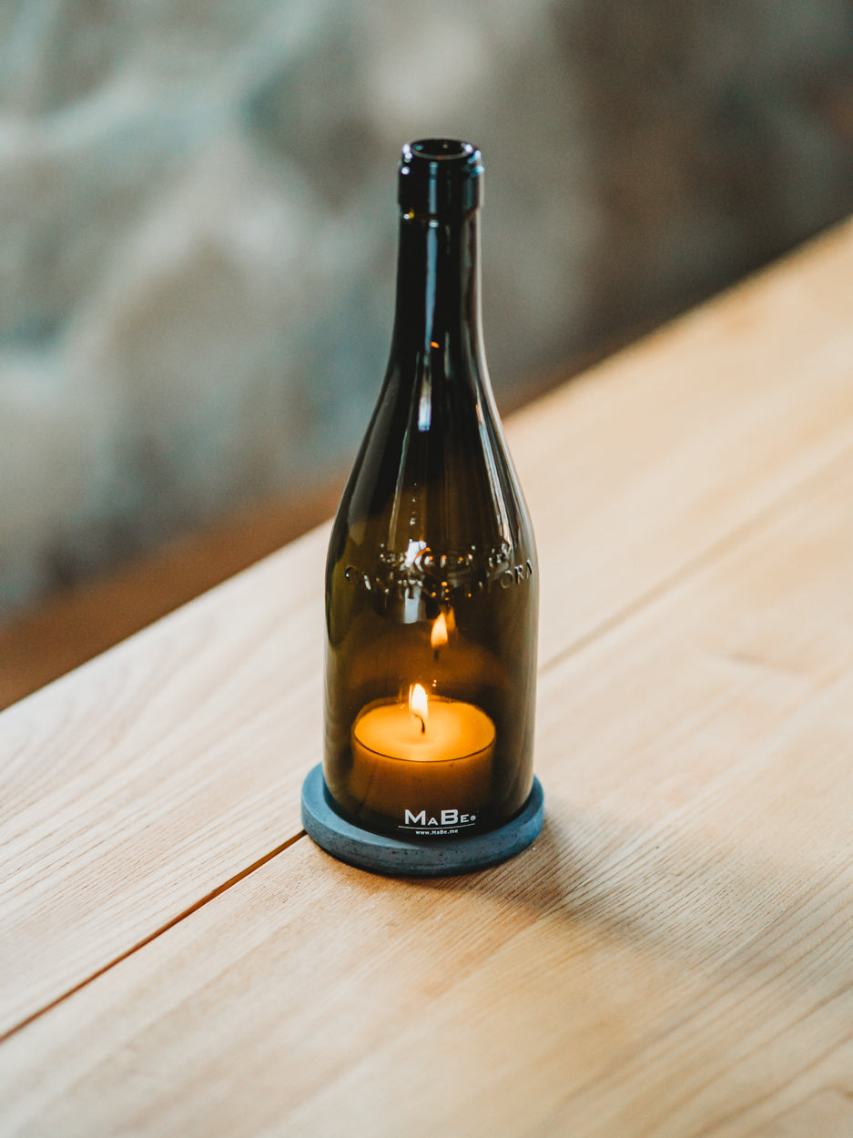 Weinwindlicht - früher mal ein leckerer Amarone - jetzt ein wertiges Weinlicht
