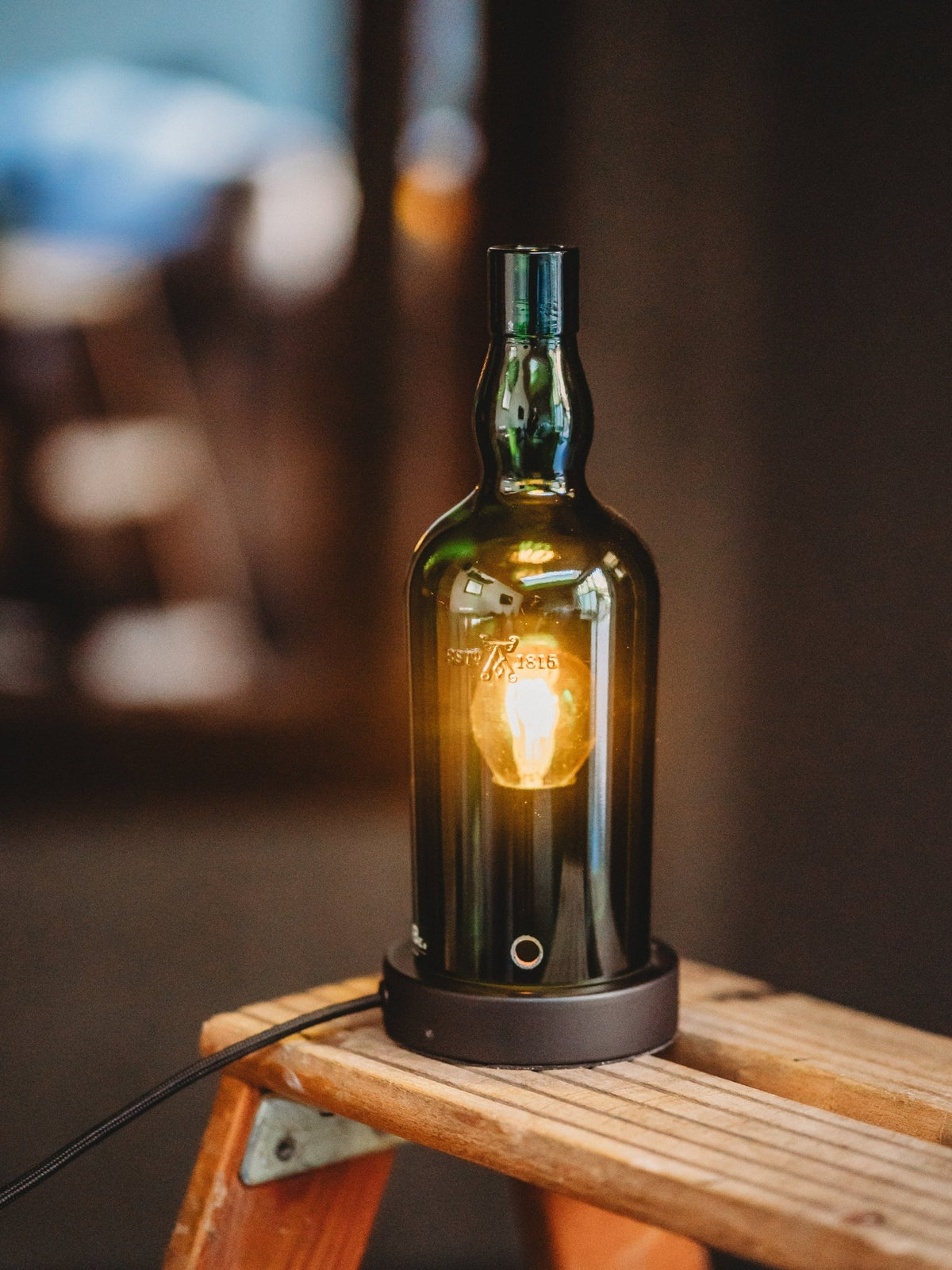 Whisky Leuchte & Windlicht -wie cool ist die denn ?
