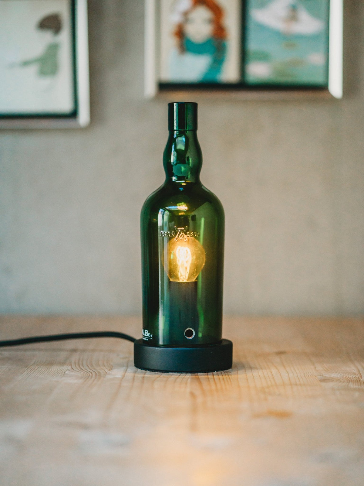 Whisky Leuchte & Windlicht -wie cool ist die denn ?