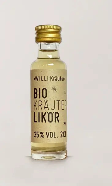Willi Bio - Kräuter Likör - von herr biene