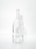 Windlicht 1,5 l Bordeaux Flasche in transparent - MaBe®