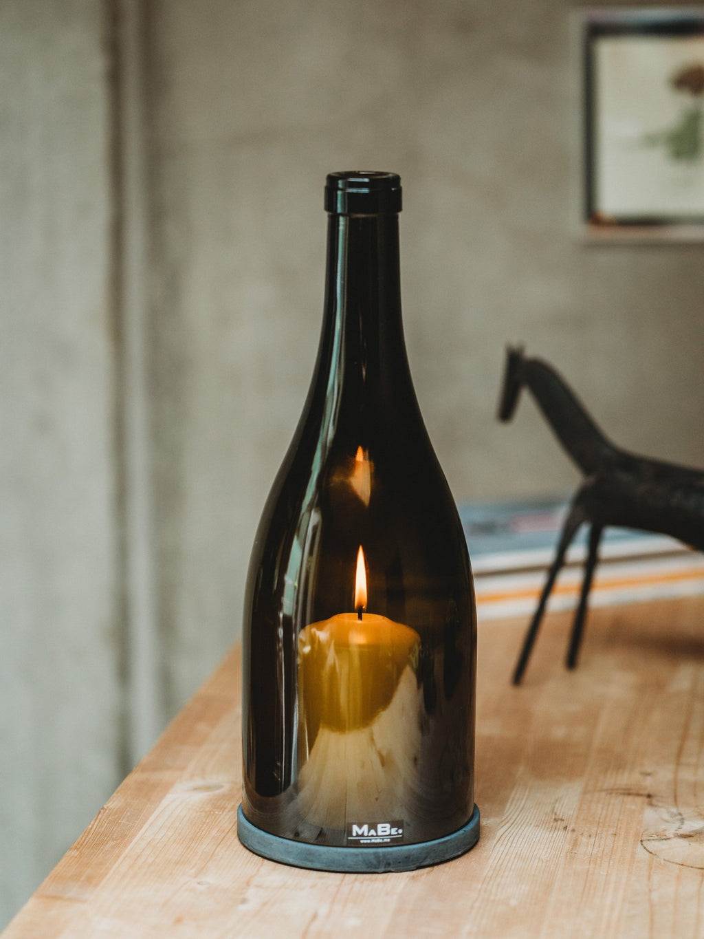 Windlicht  - Achtung Winelovers, das ist ja wohl ein dickes Ding !