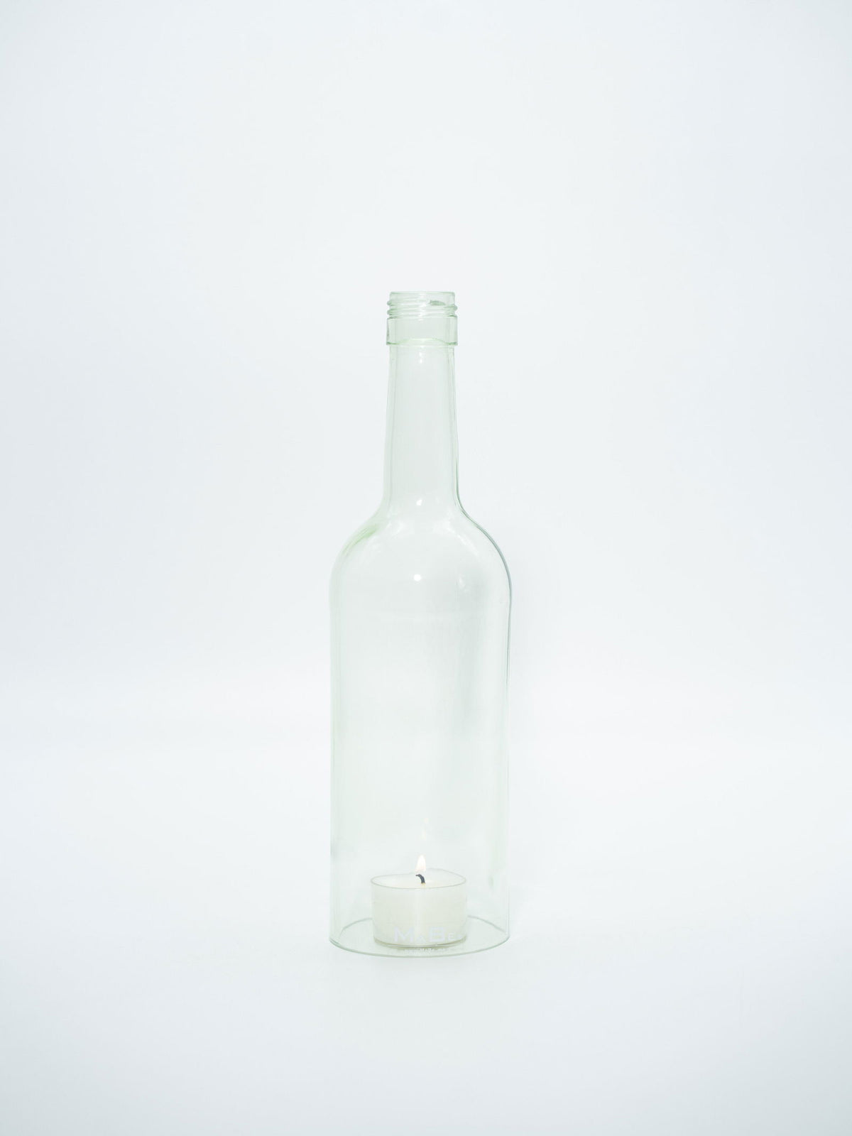 Windlicht Bordeaux in transparent mit Schraub - MaBe®